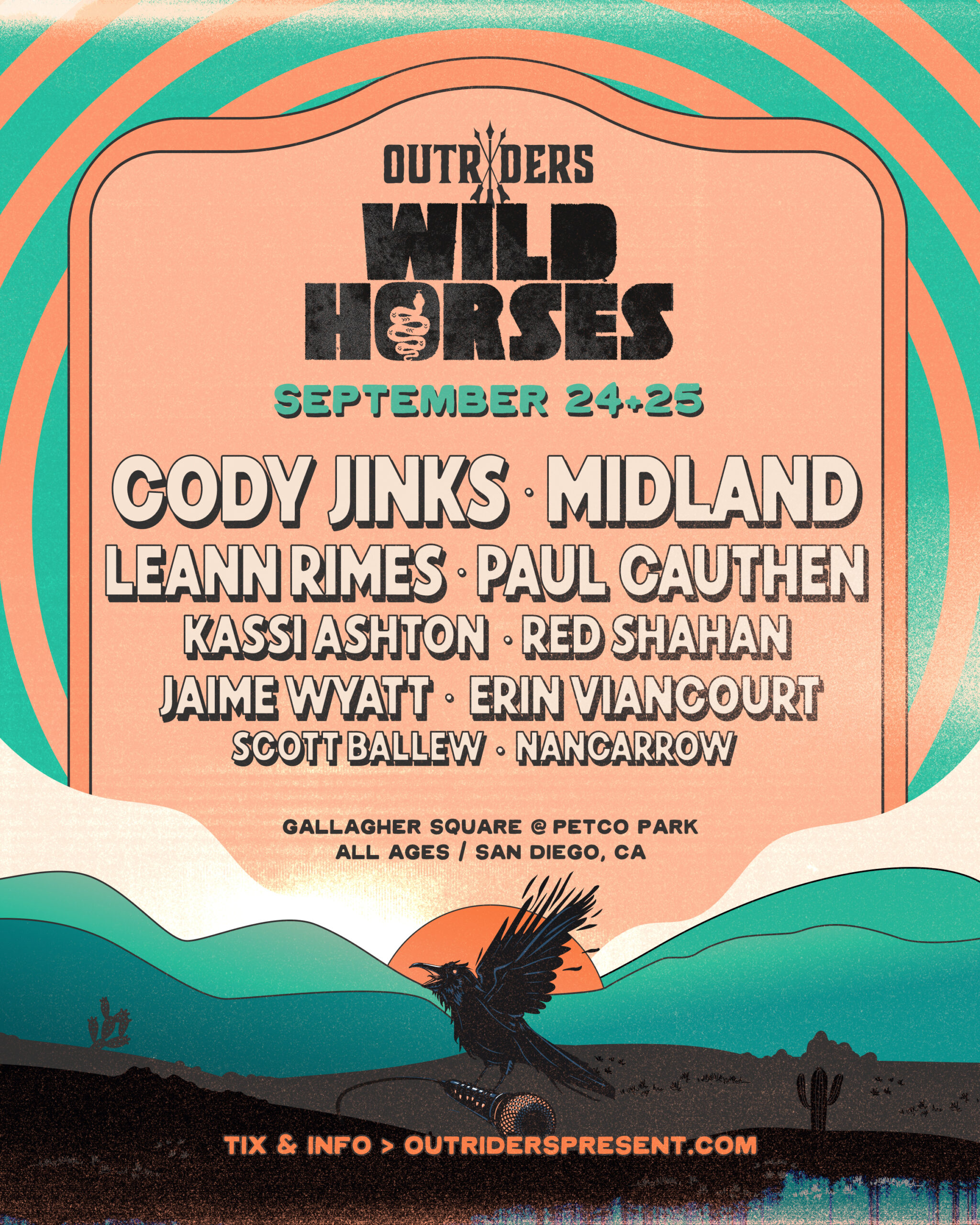 Wild Horses Fest Outriders Present